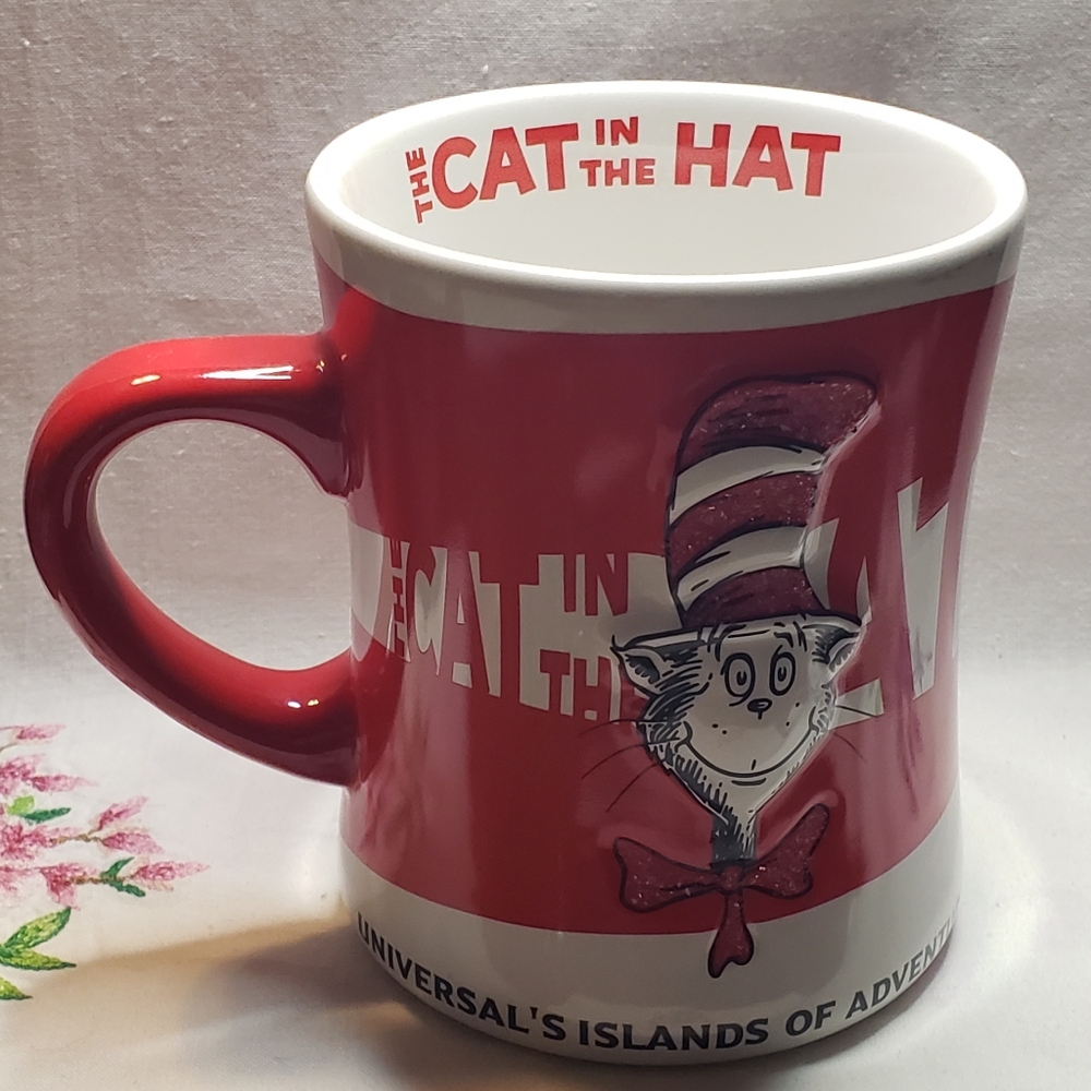 2006 "Cat In The Hat" Coffee Mug From "Universal Islands Of Adventure" ™️